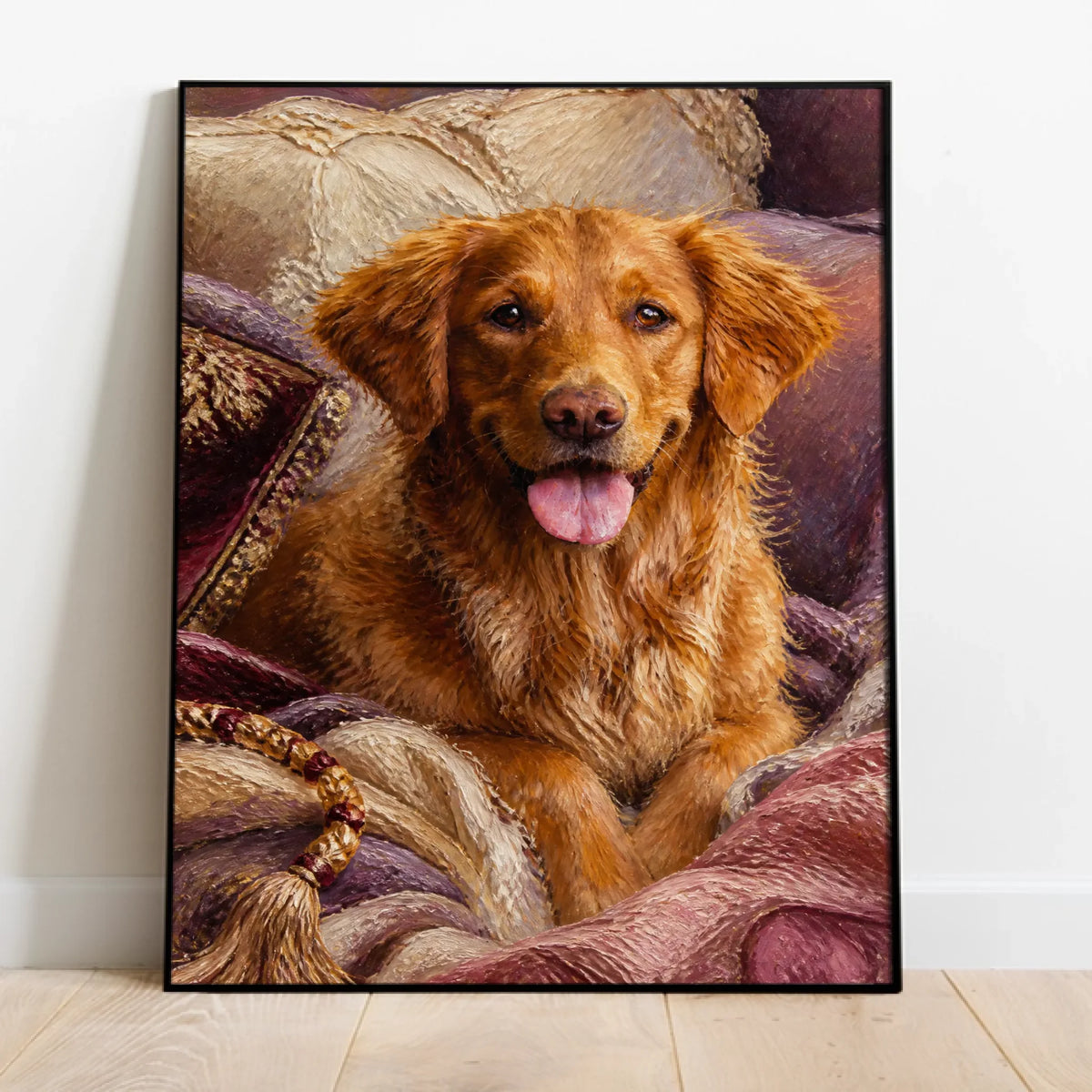Personalised Poster - Hand Painted Oil