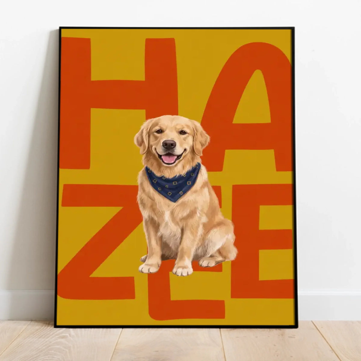 Personalised Poster - Big Name