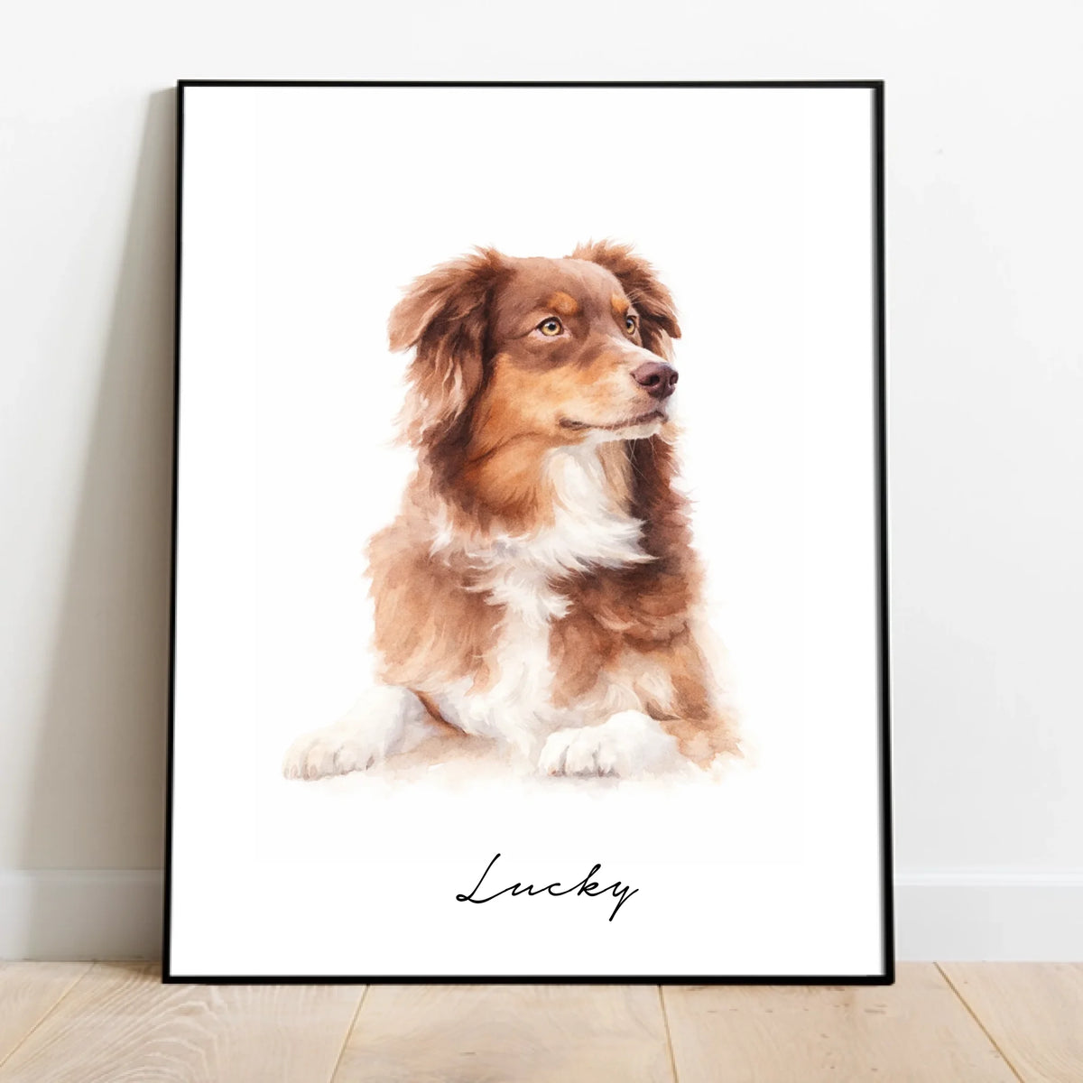 Personalised Poster - Watercolours