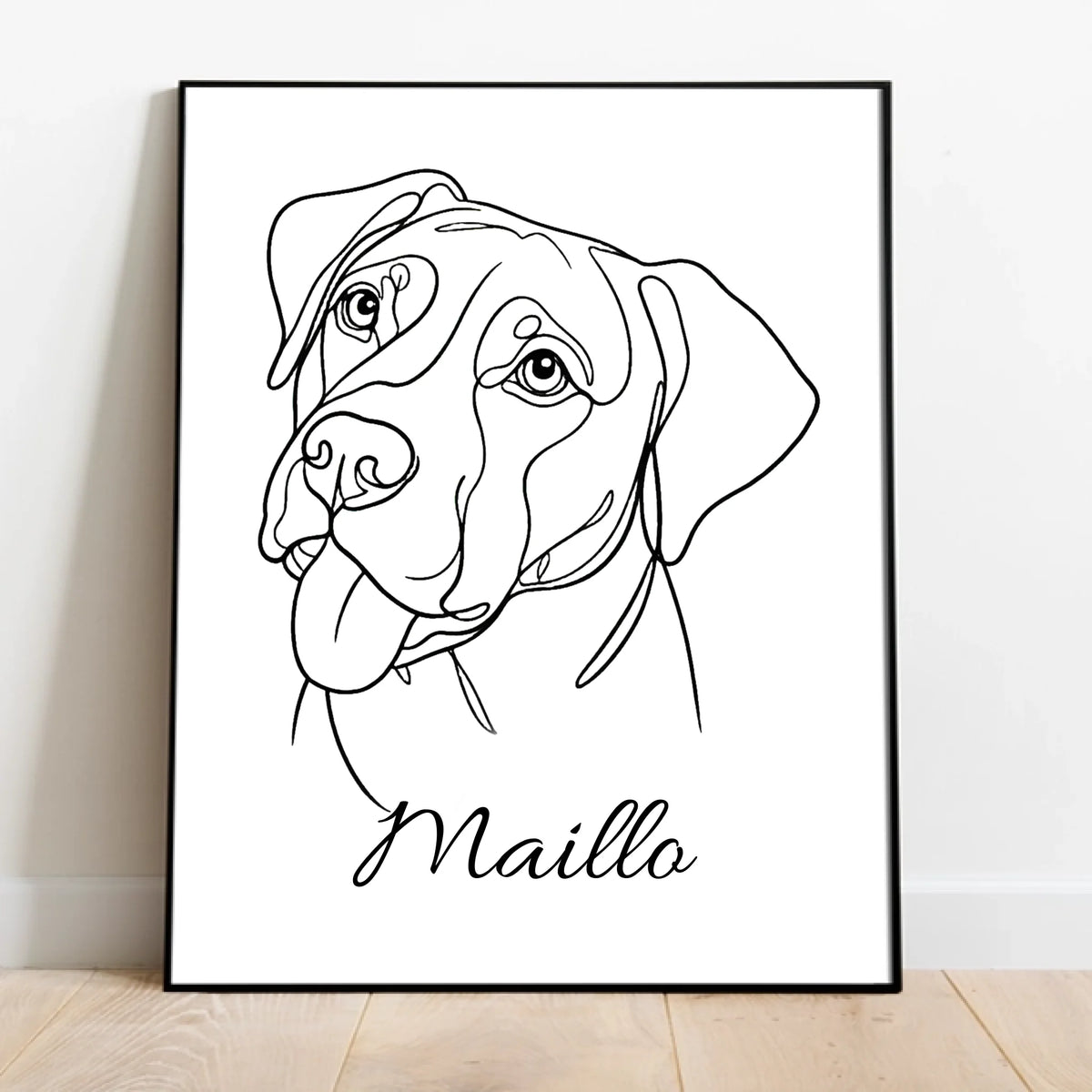 Personalised Poster - Lineart
