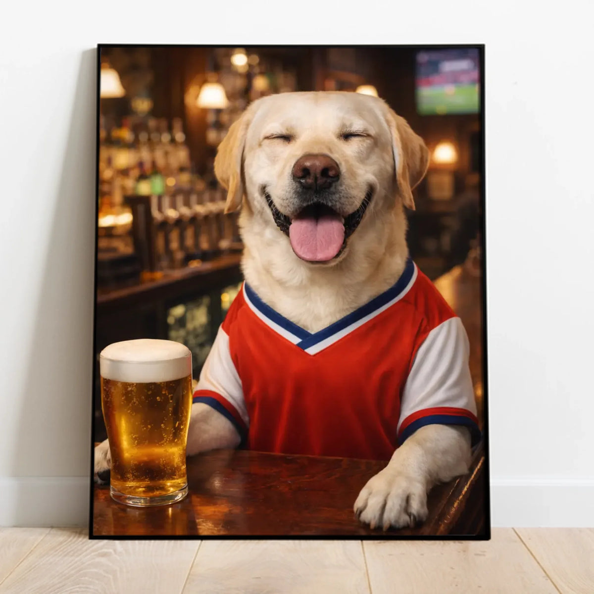 Personalised Poster - Pet in Pub