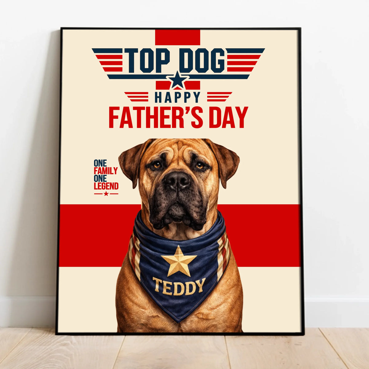 Personalised Poster - Top Dog