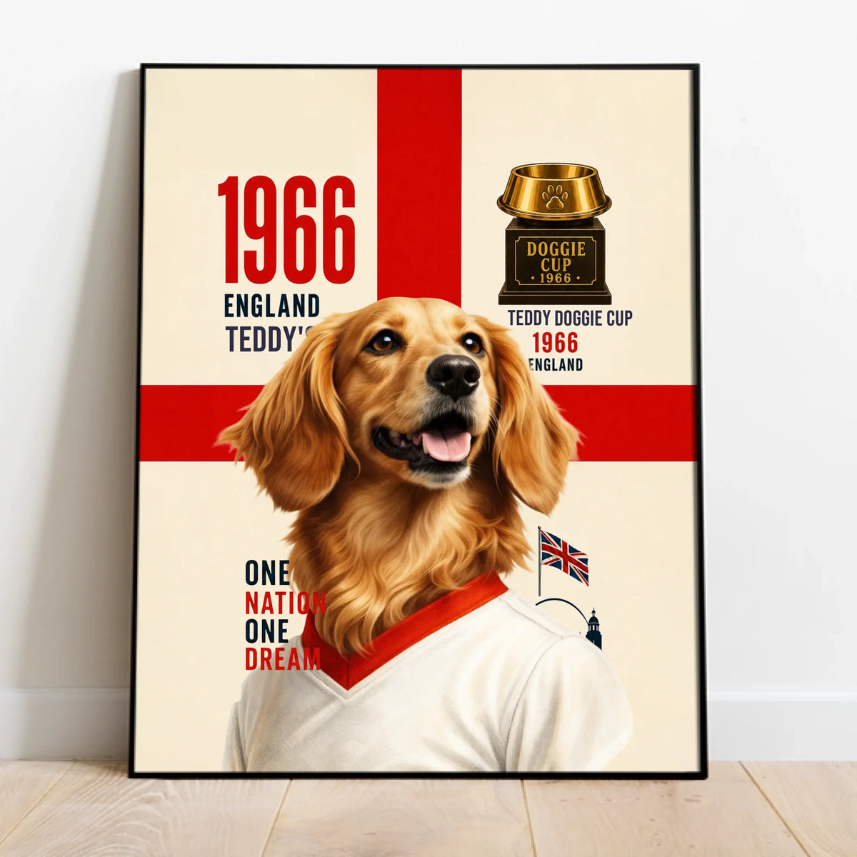 Personalised Poster - Football Pet