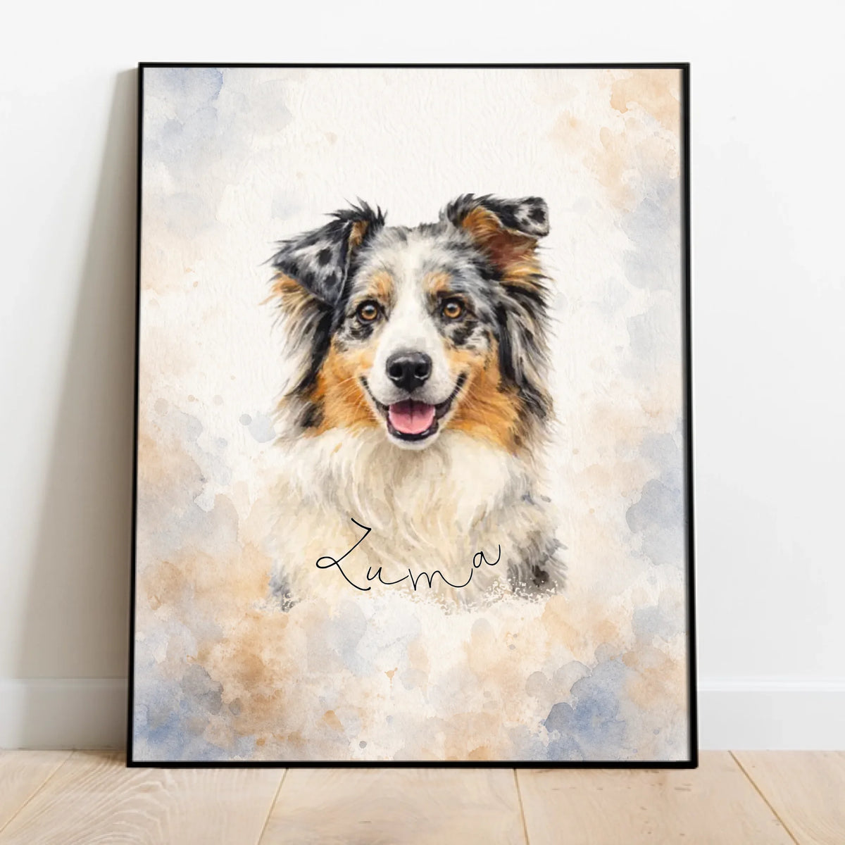 Personalised Poster - Watercolor Portrait
