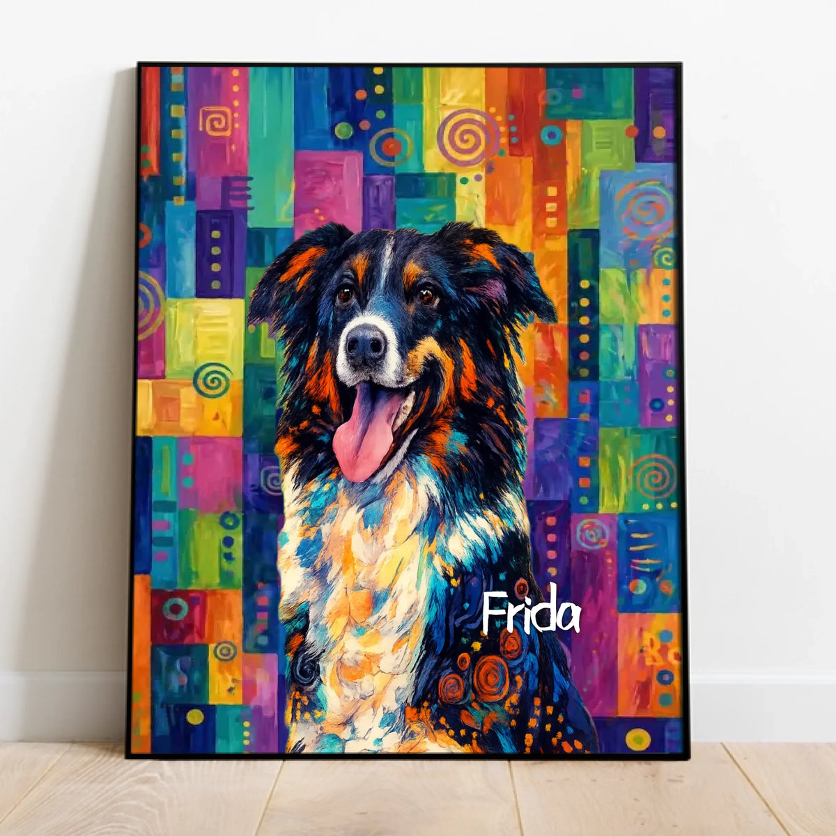 Personalised Poster - Colourful Paint