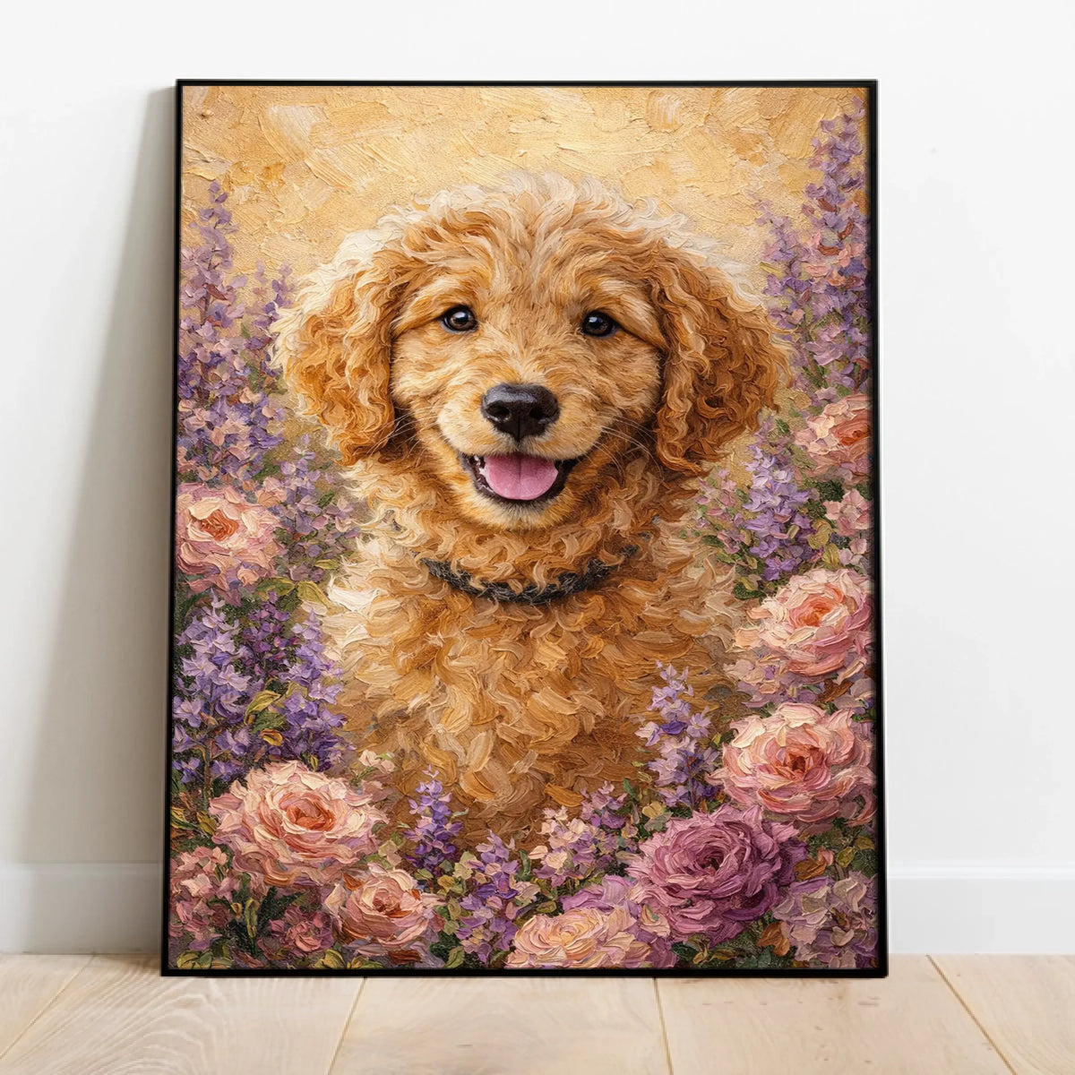 Personalised Poster - Golden Bloom