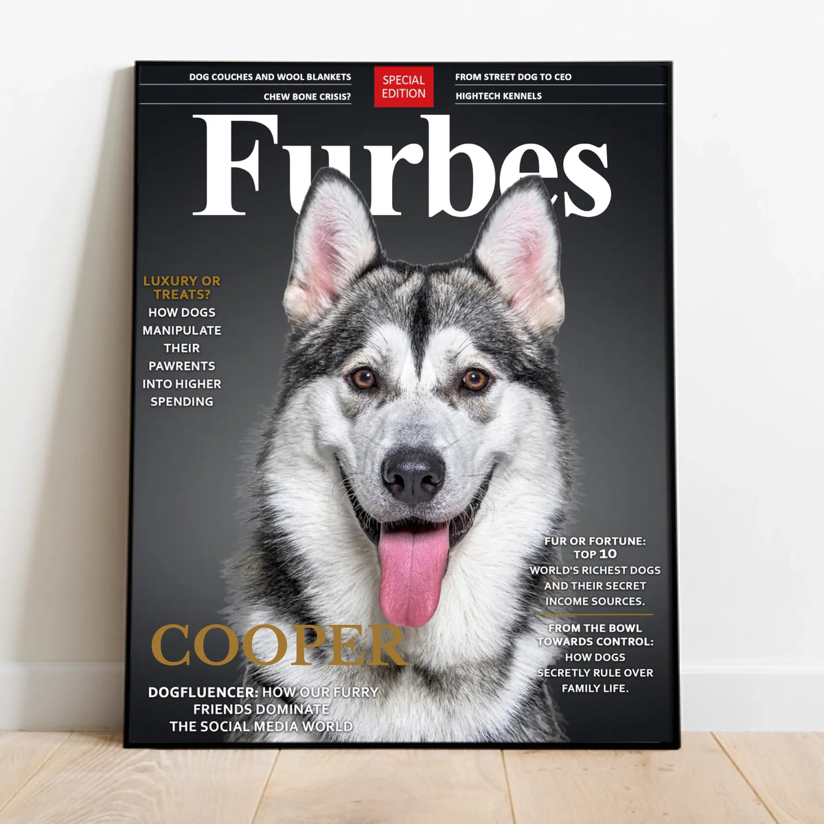 Personalised Poster - Furbes