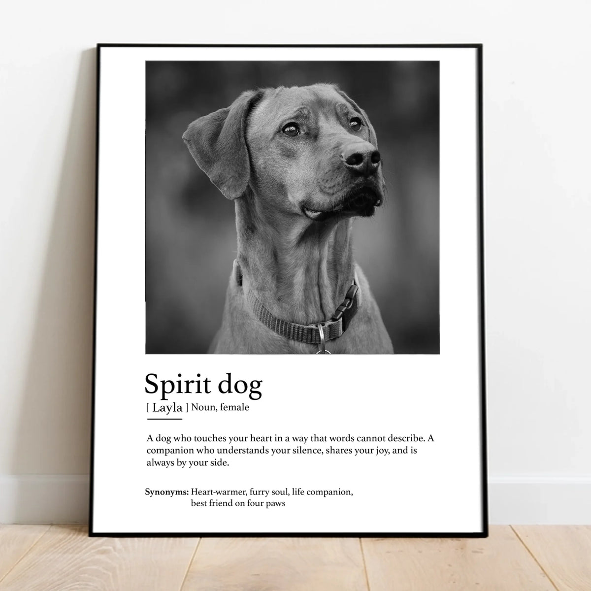 Personalised Poster - Definition spirit animal