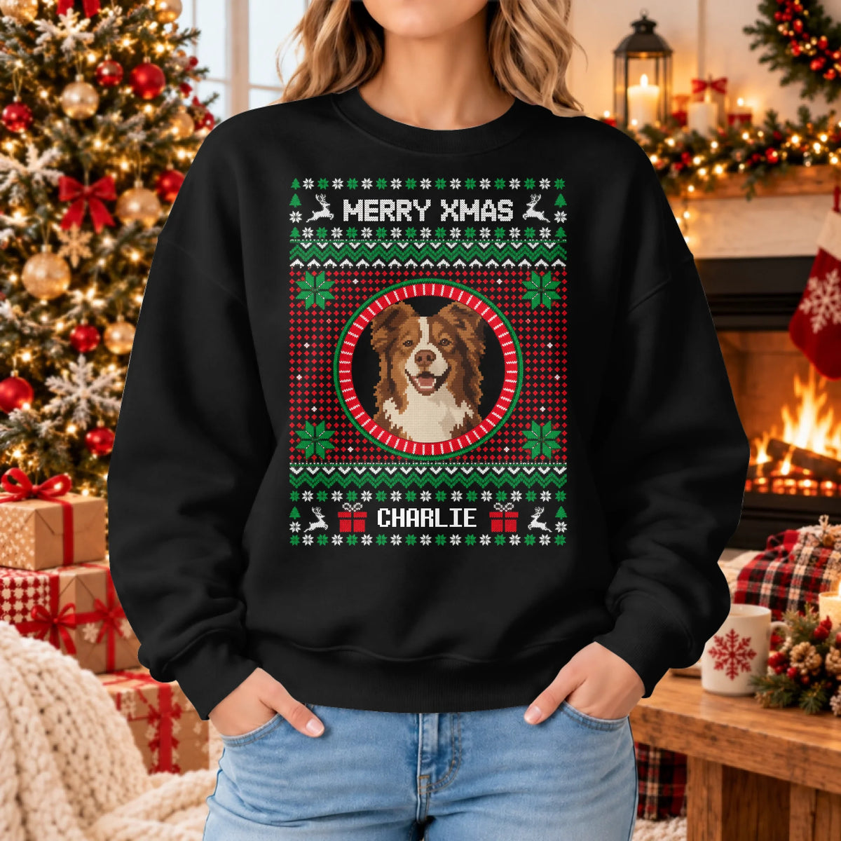 Sweatshirt 2026 SHOP Mockup woman