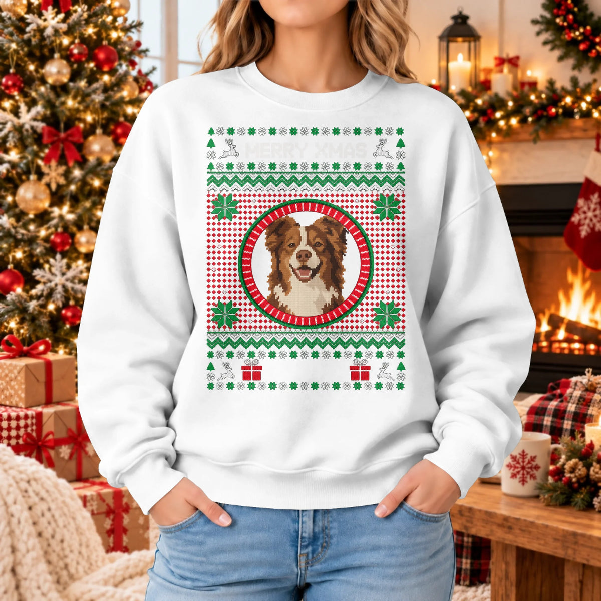 Sweatshirt 2026 SHOP Mockup woman
