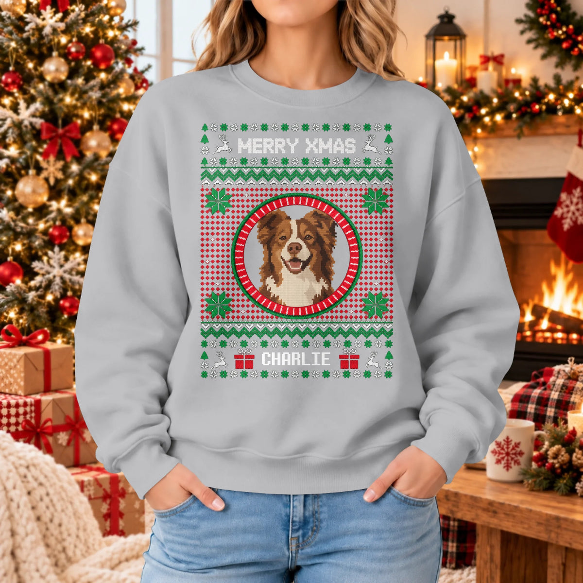 Sweatshirt 2026 SHOP Mockup woman
