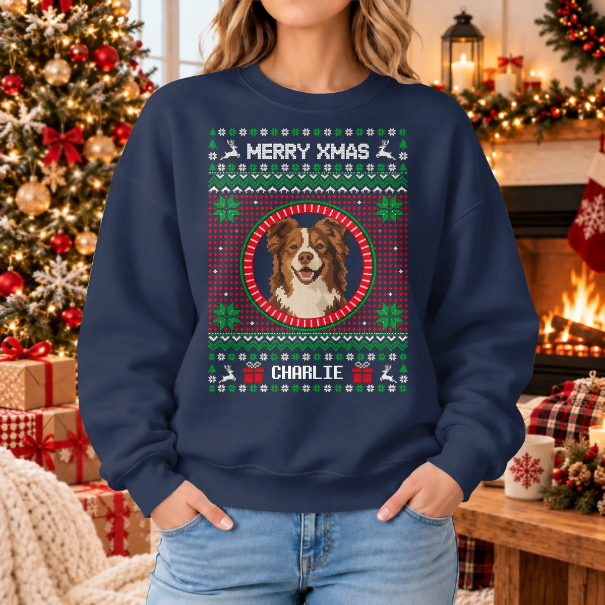 Sweatshirt 2026 SHOP Mockup woman