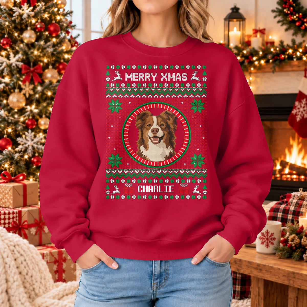 Sweatshirt 2026 SHOP Mockup woman