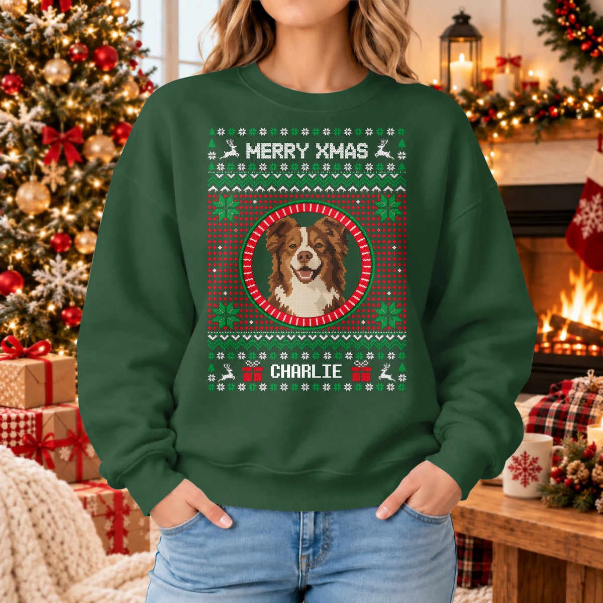 Sweatshirt 2026 SHOP Mockup woman