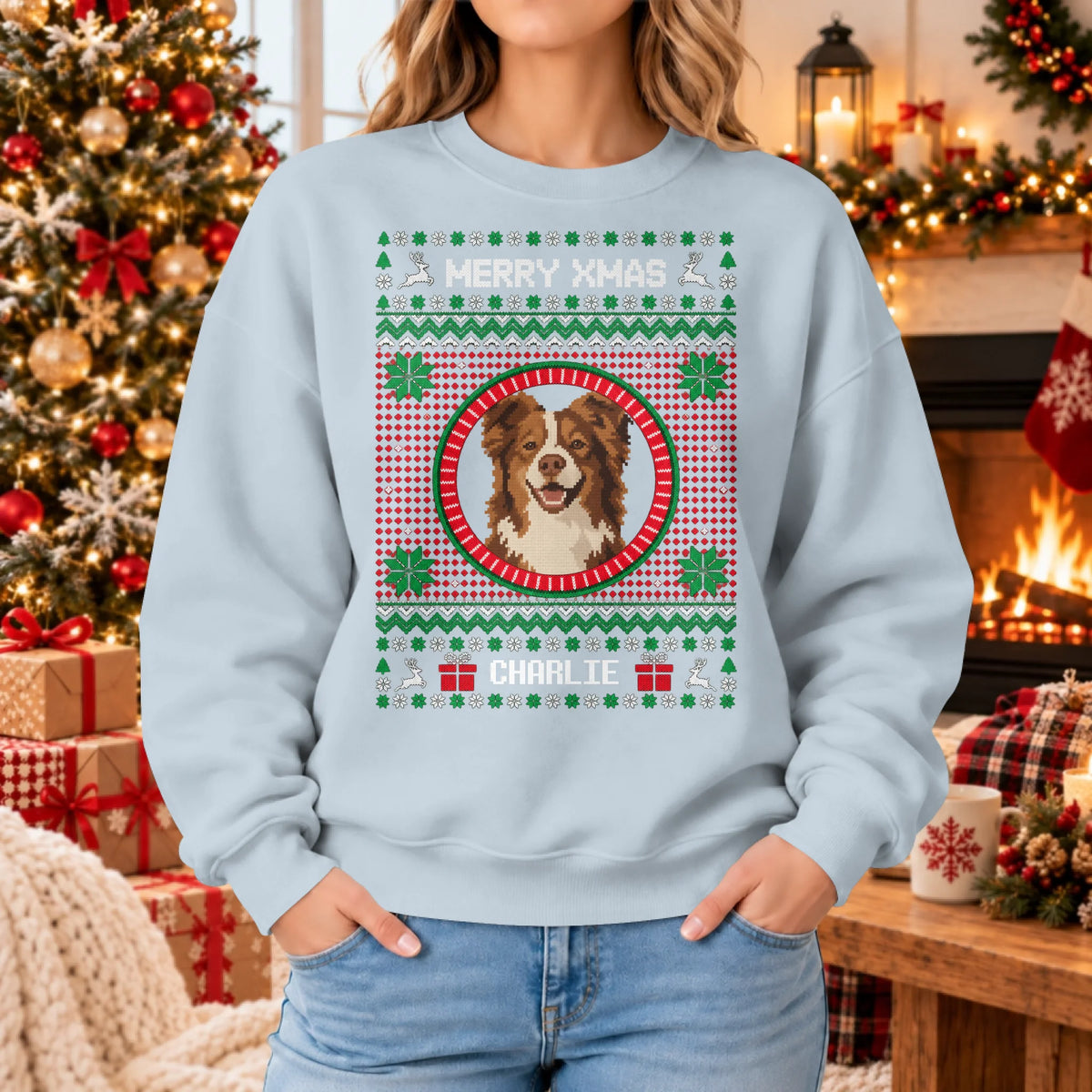 Sweatshirt 2026 SHOP Mockup woman