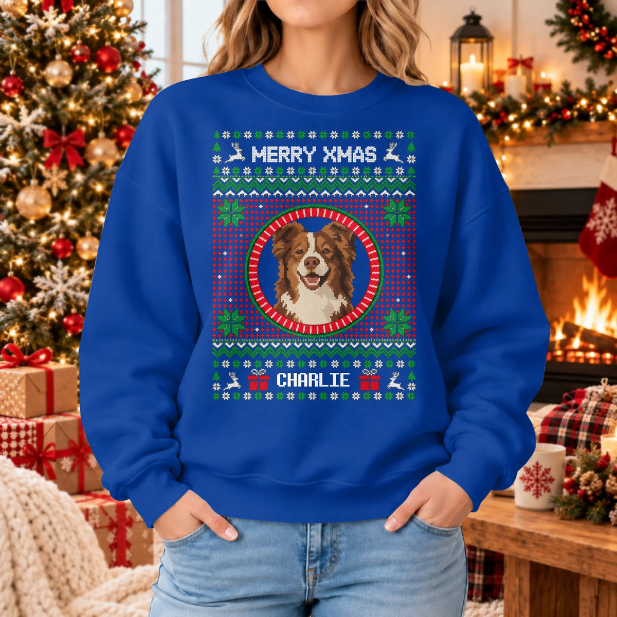 Sweatshirt 2026 SHOP Mockup woman
