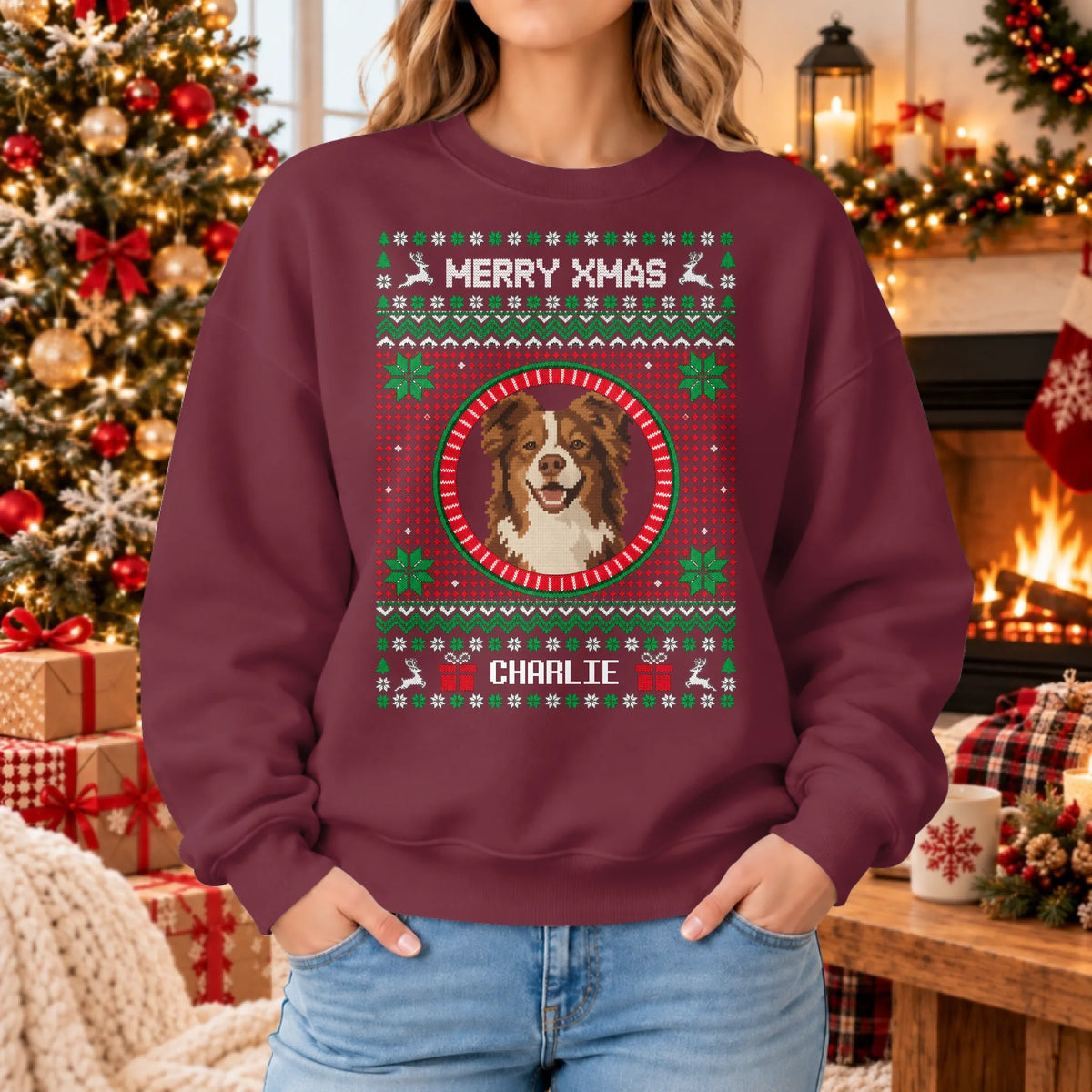 Sweatshirt 2026 SHOP Mockup woman