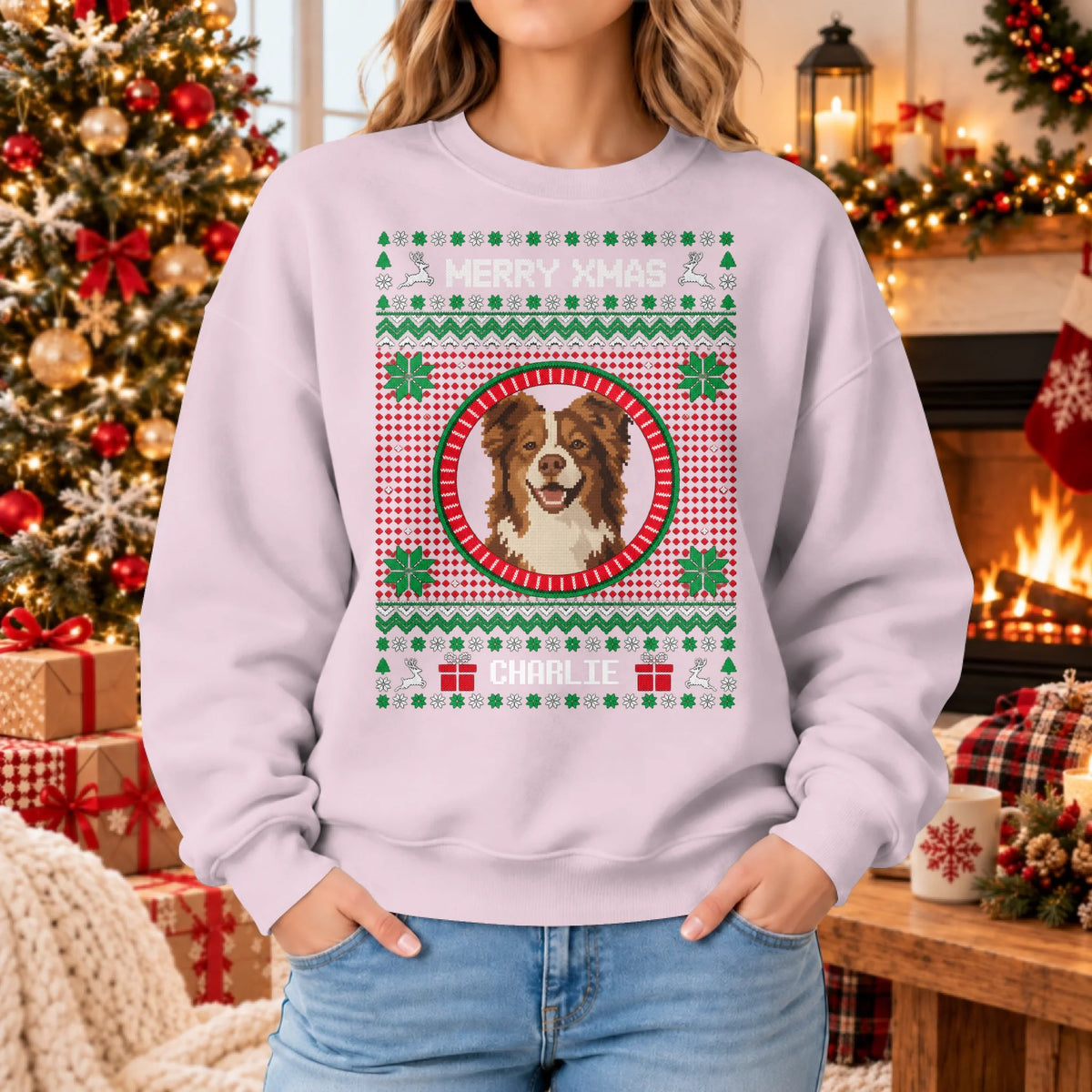 Sweatshirt 2026 SHOP Mockup woman