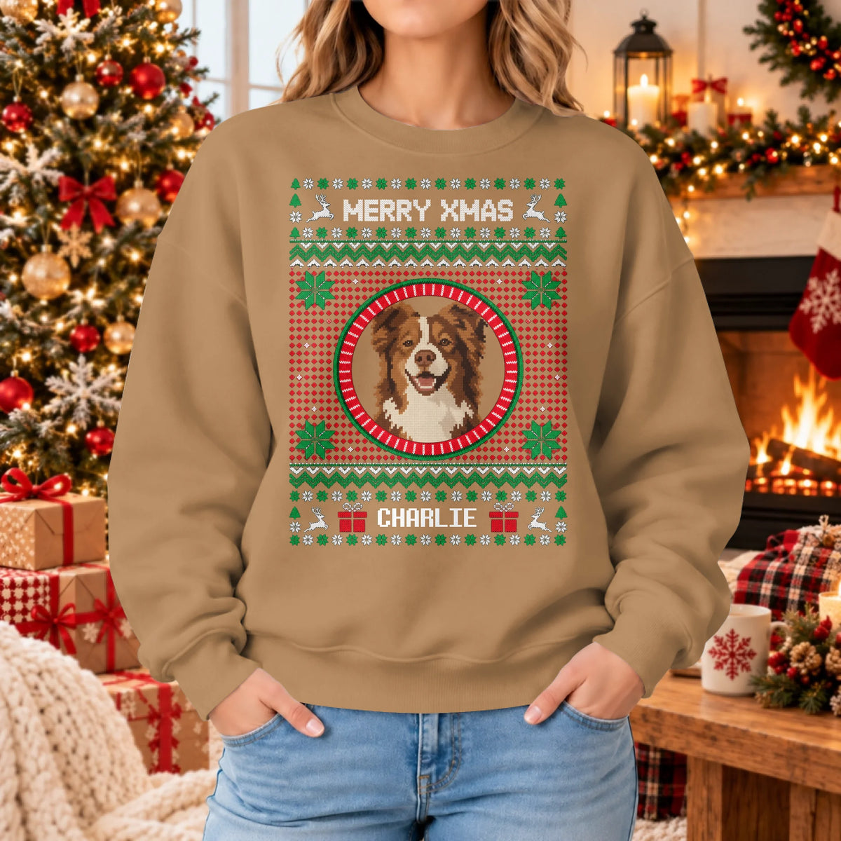 Sweatshirt 2026 SHOP Mockup woman