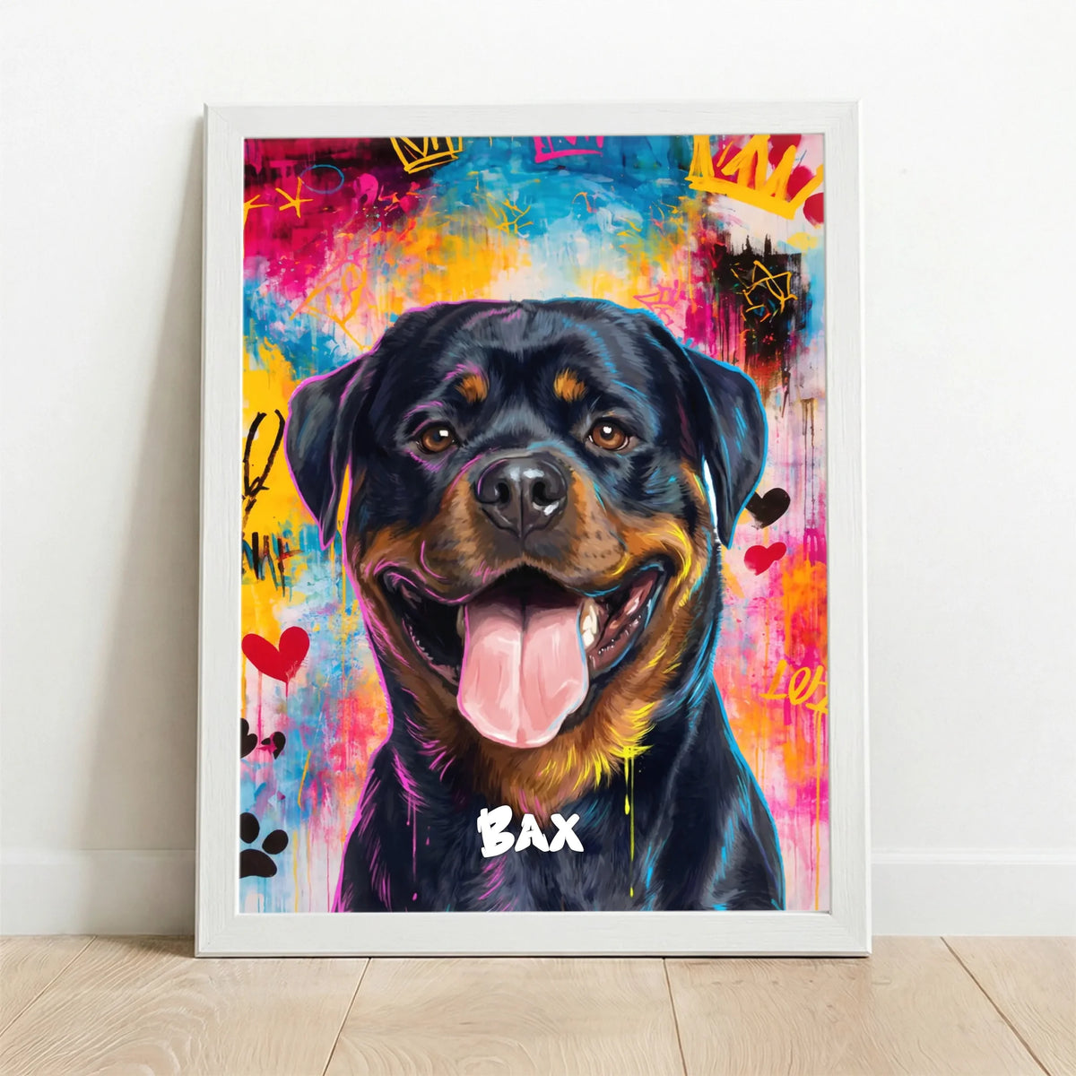 Framed Poster white