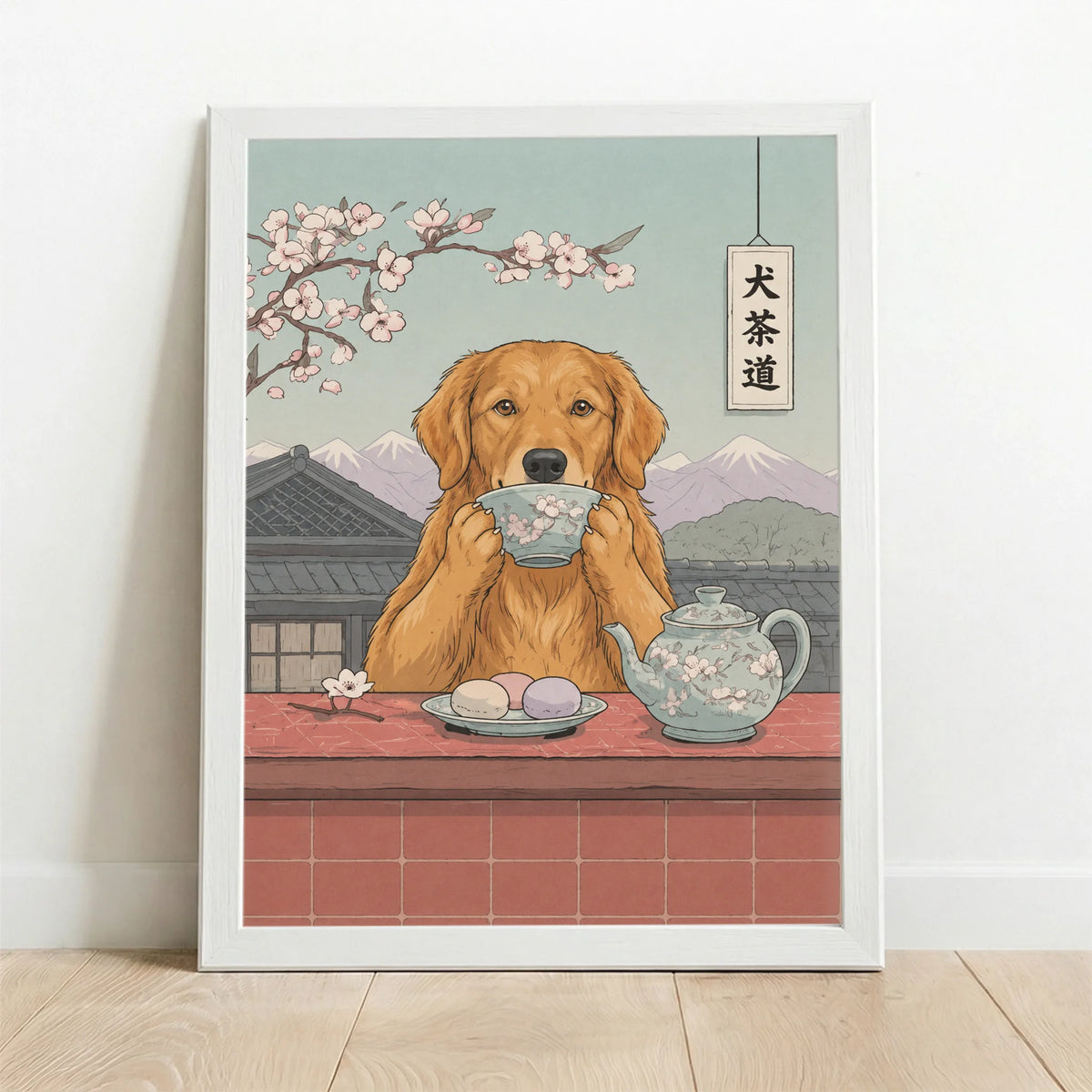 Framed Poster white