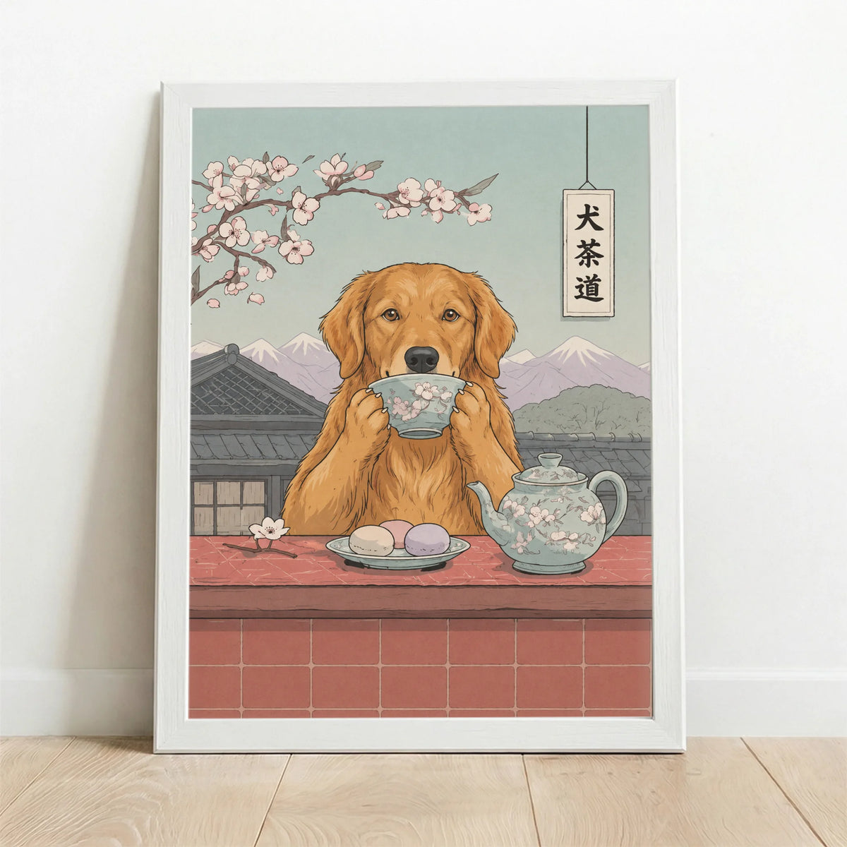 Framed Poster white