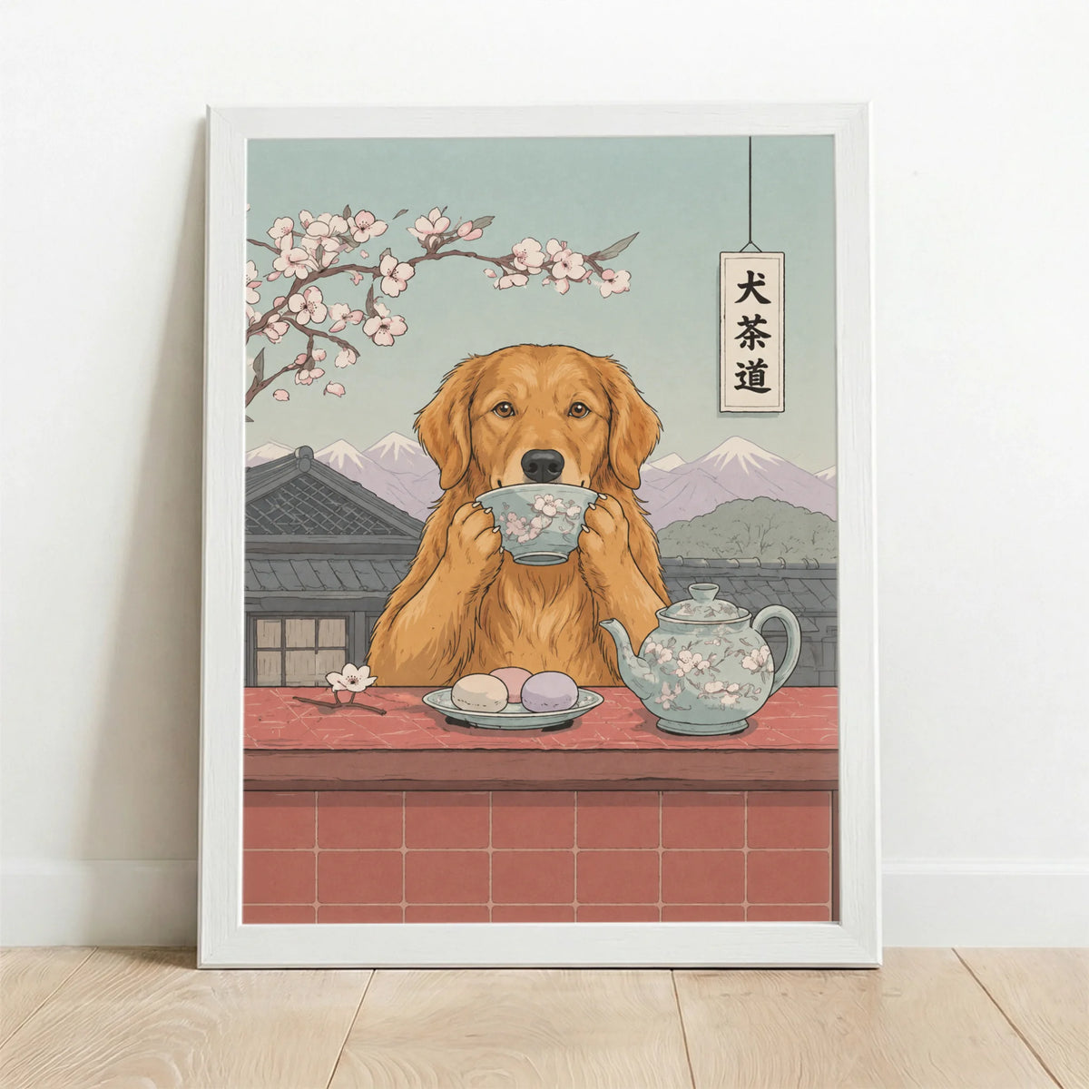 Framed Poster white
