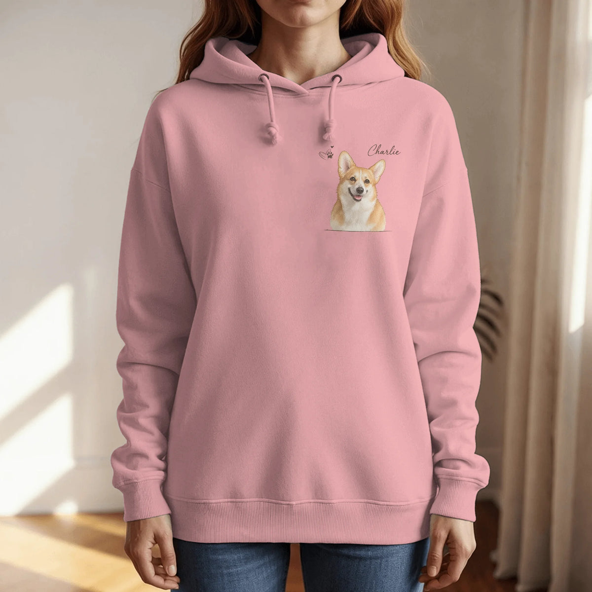HOODIE Front Print
