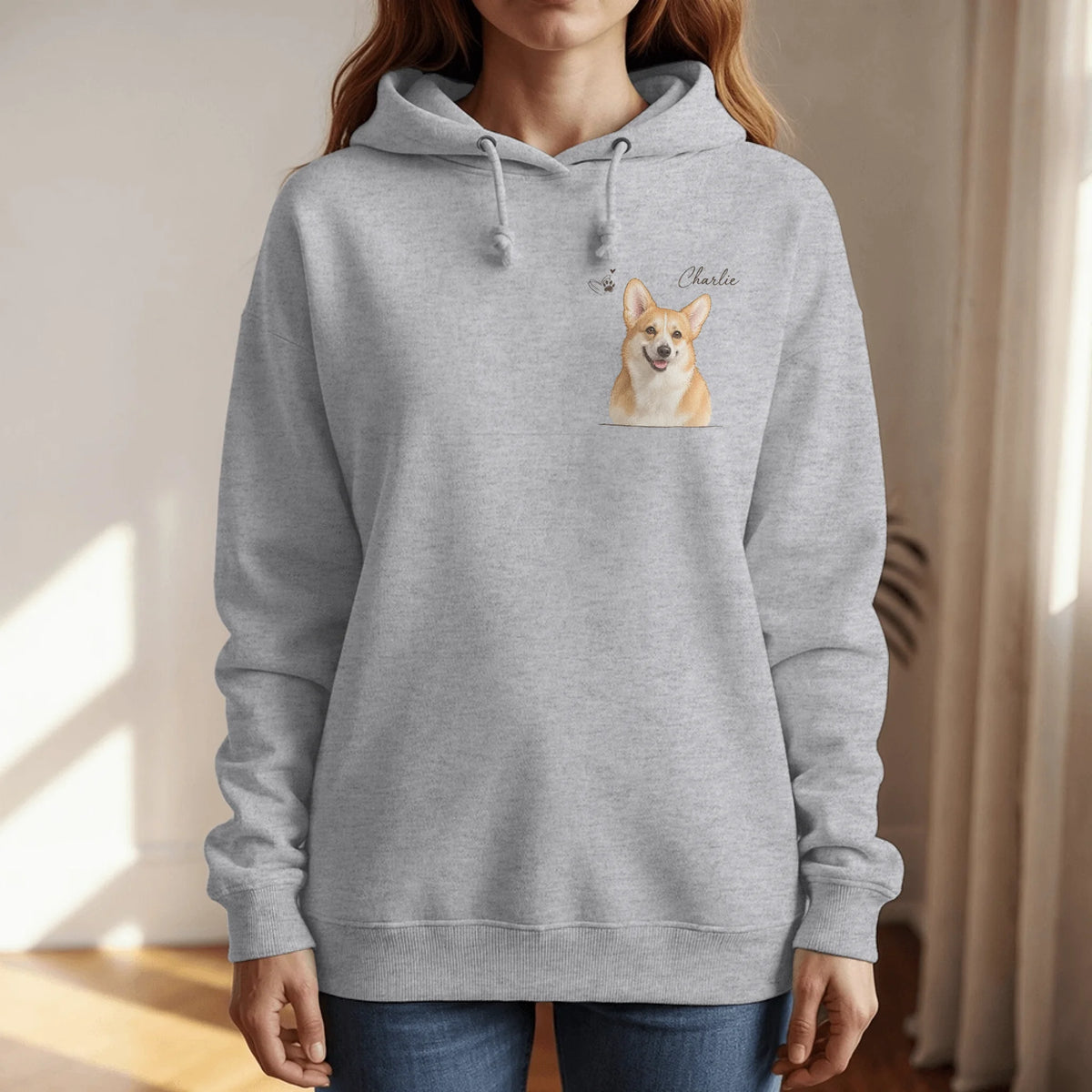 HOODIE Front Print