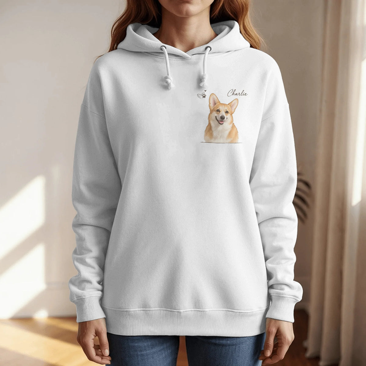 HOODIE Front Print