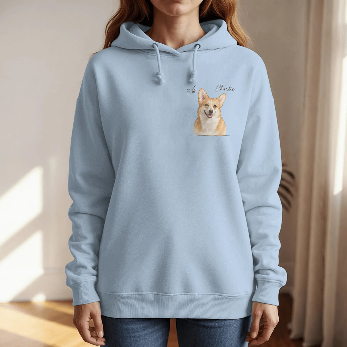 HOODIE Front Print