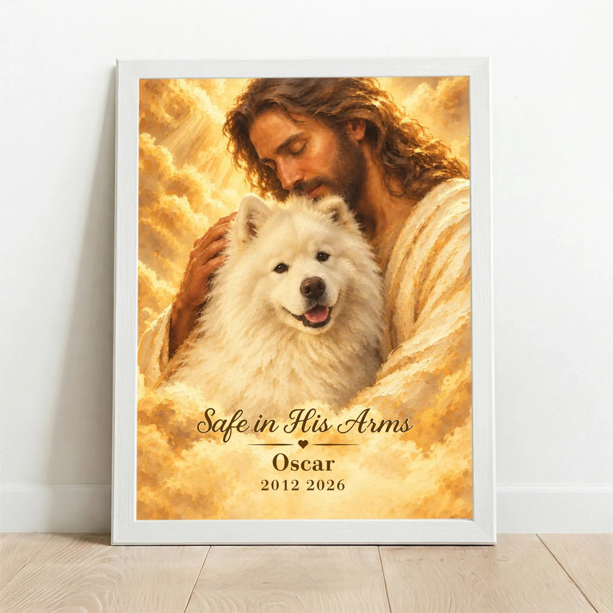 Framed Poster white