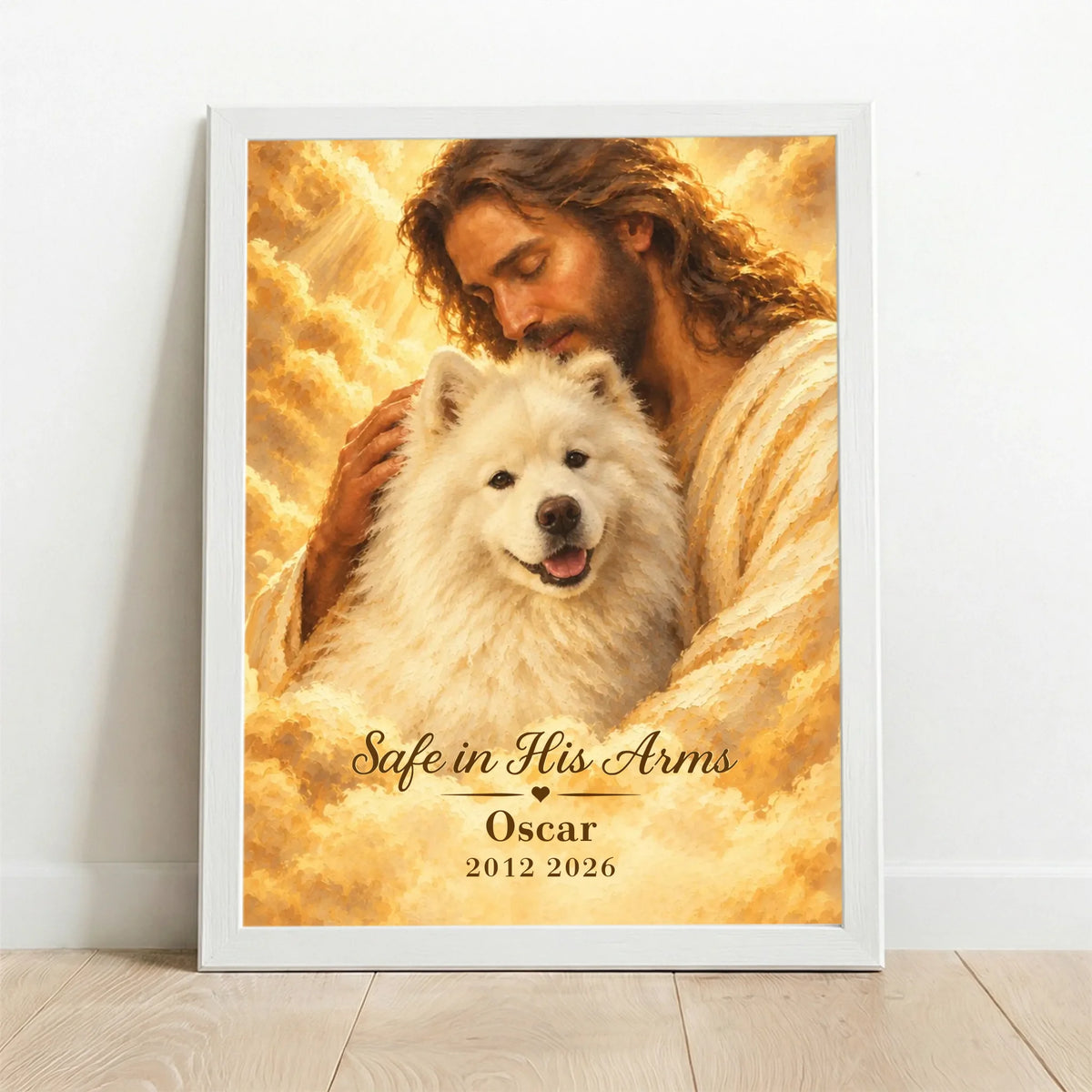 Framed Poster white