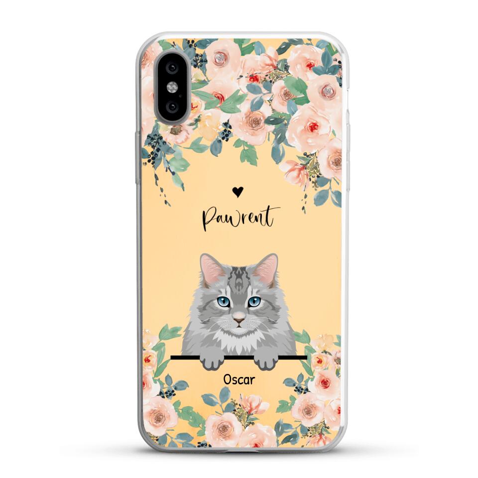 Peeking pets - Personalised phone case