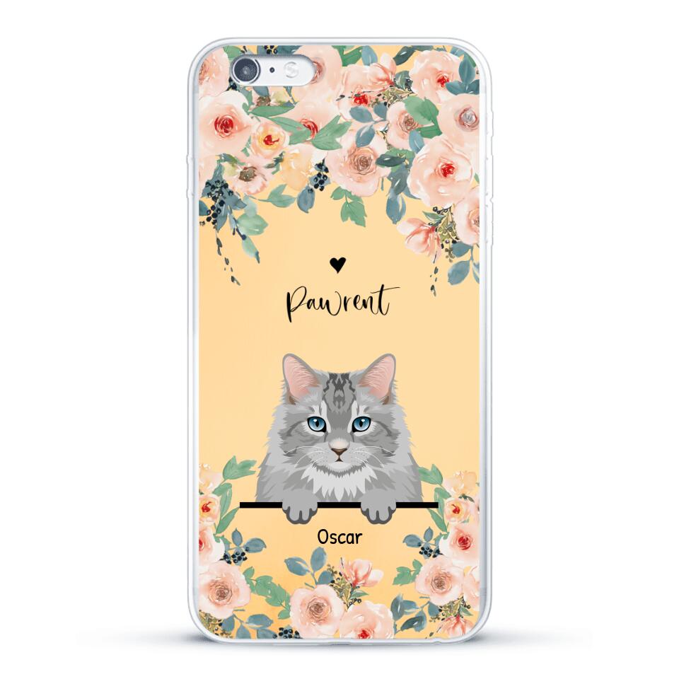 Peeking pets - Personalised phone case