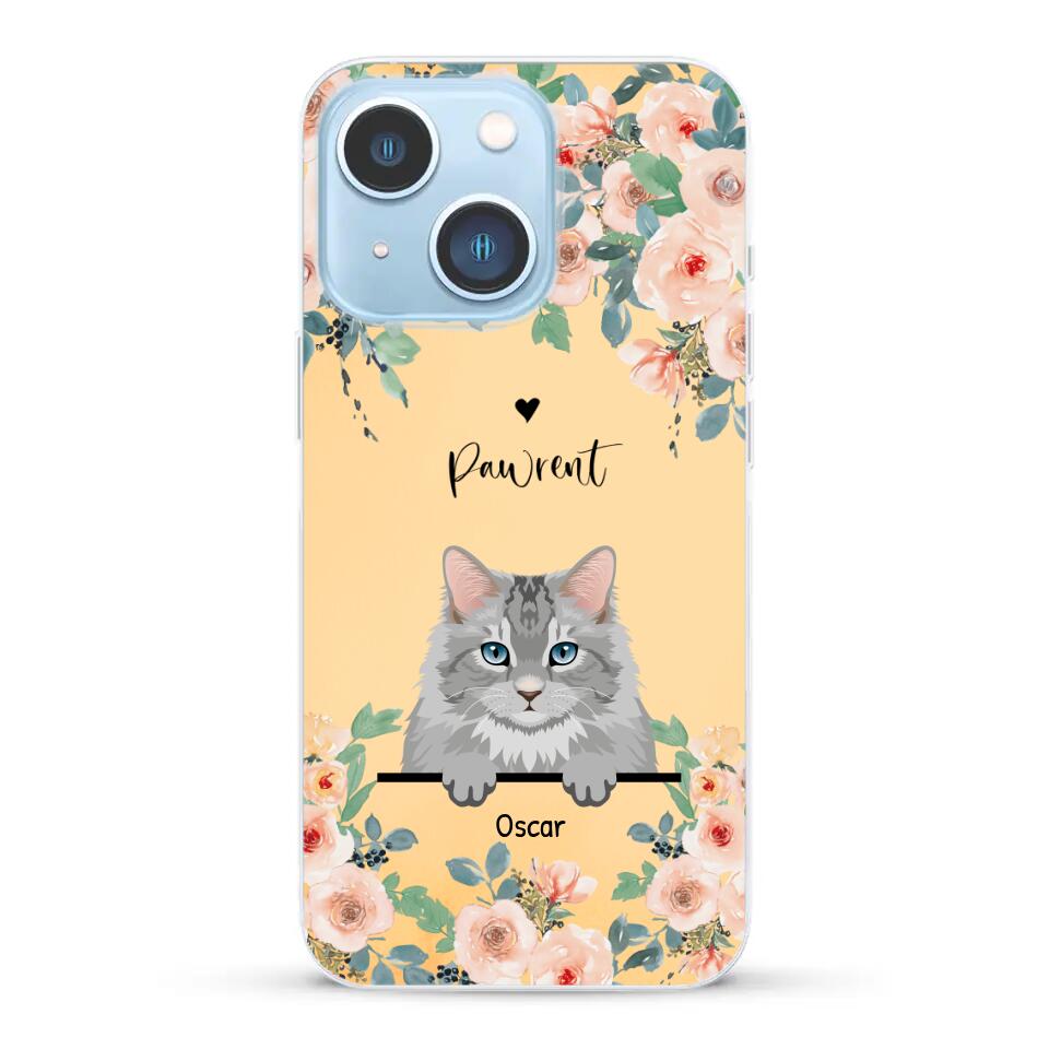 Peeking pets - Personalised phone case