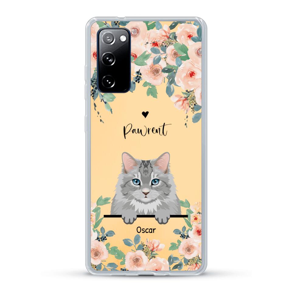 Peeking pets - Personalised phone case