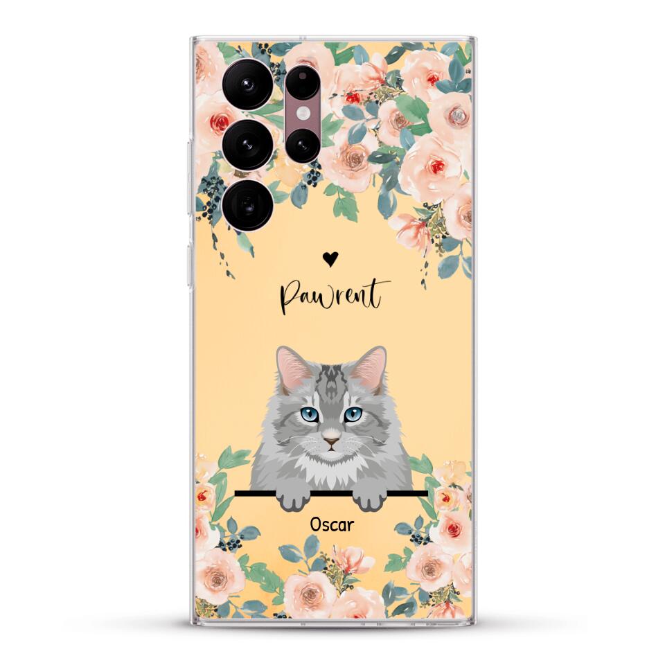 Peeking pets - Personalised phone case