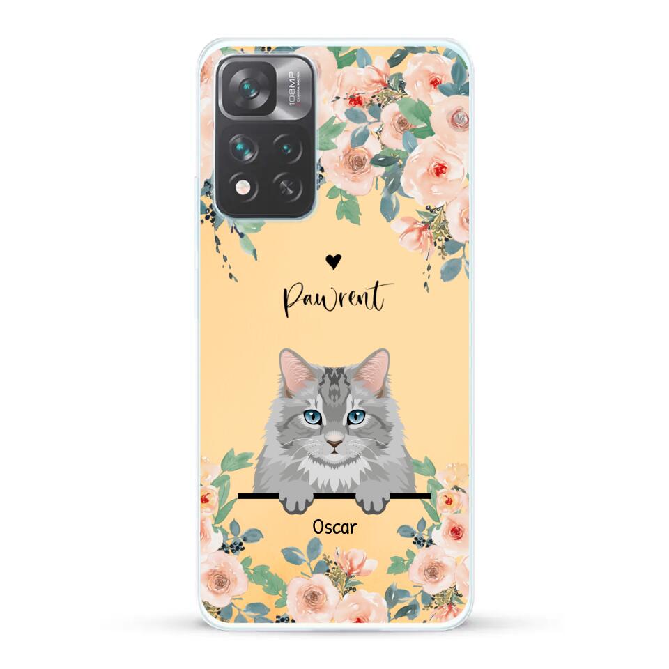 Peeking pets - Personalised phone case