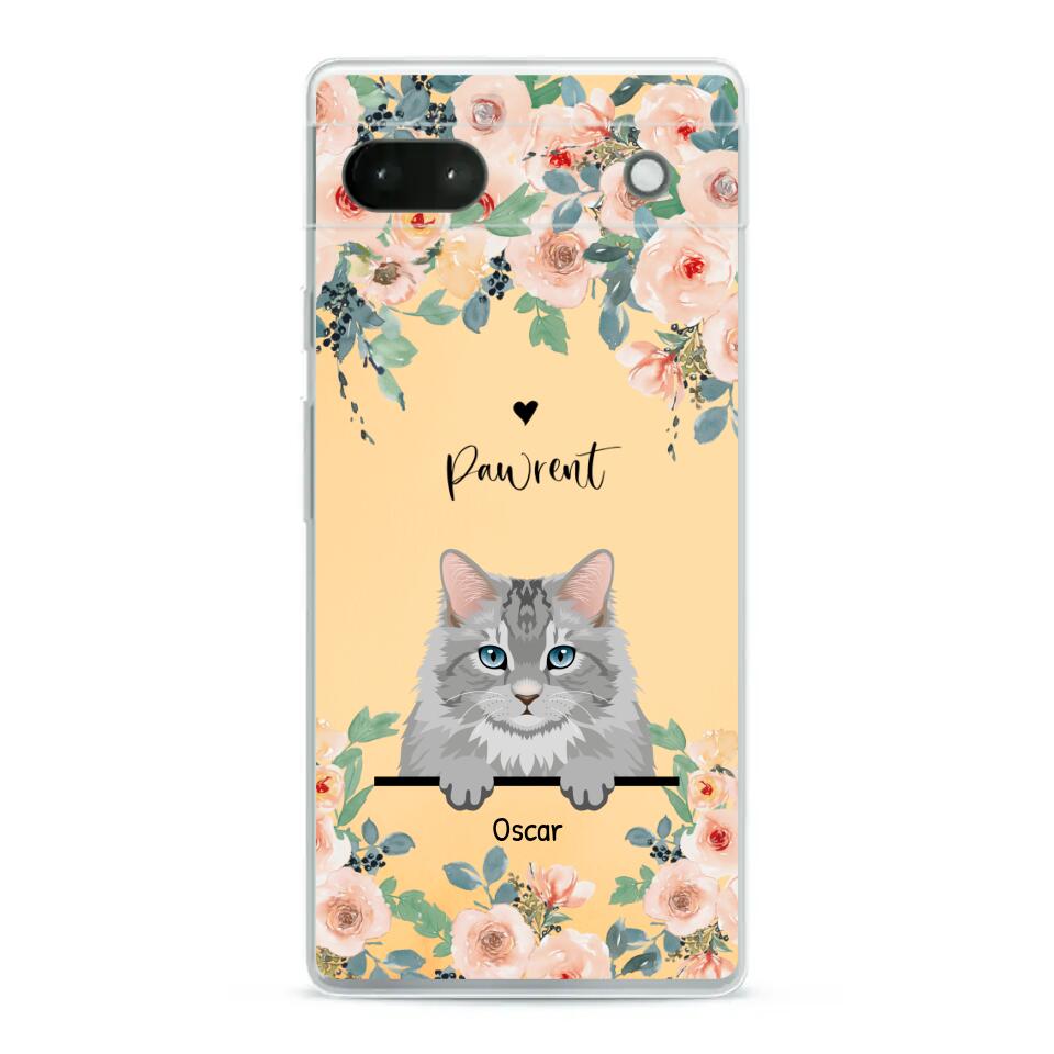 Peeking pets - Personalised phone case
