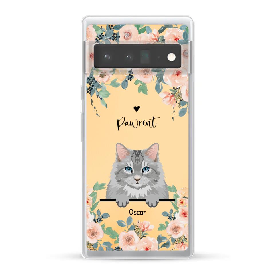 Peeking pets - Personalised phone case