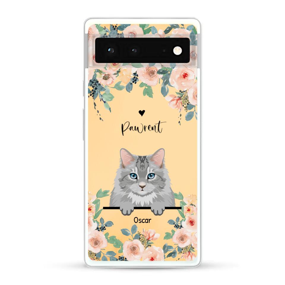 Peeking pets - Personalised phone case