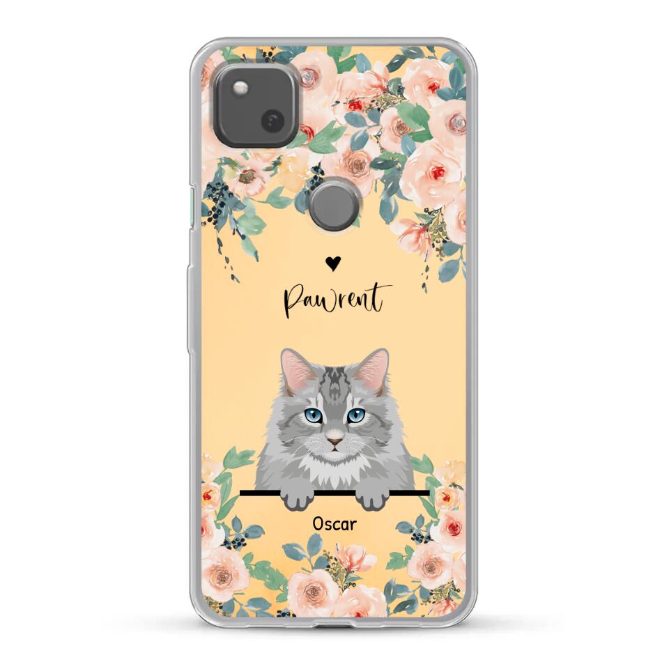 Peeking pets - Personalised phone case